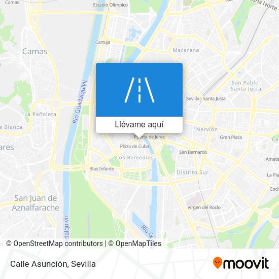 Mapa Calle Asunción
