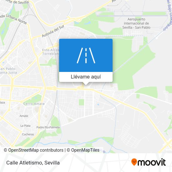 Mapa Calle Atletismo
