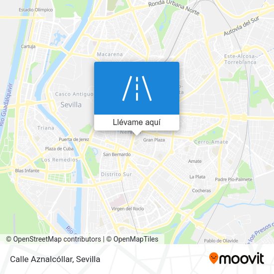 Mapa Calle Aznalcóllar