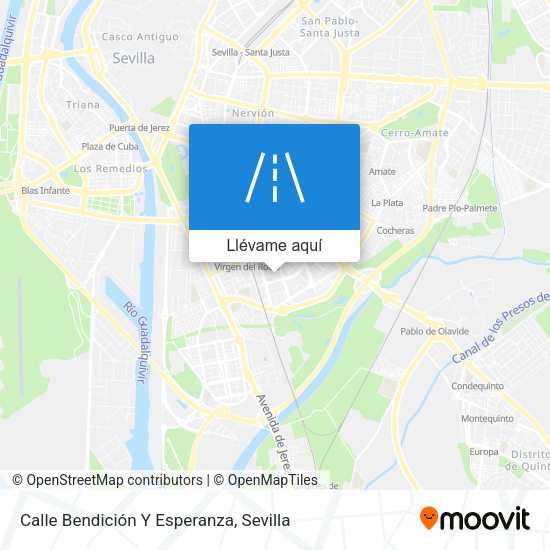 Mapa Calle Bendición Y Esperanza