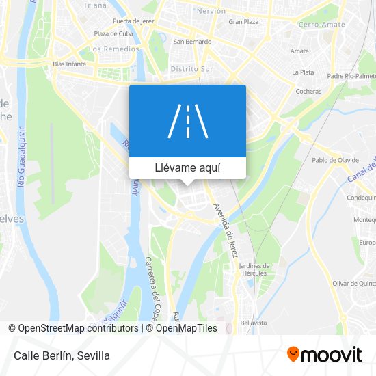 Mapa Calle Berlín