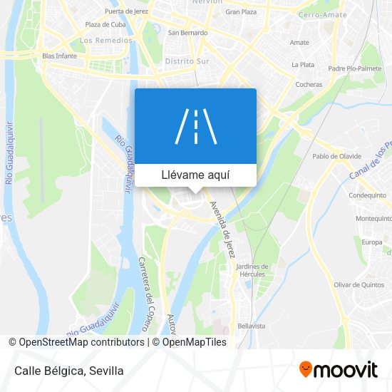 Mapa Calle Bélgica