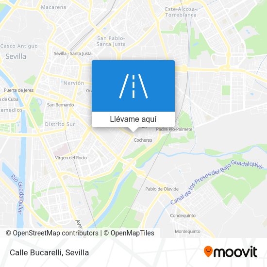 Mapa Calle Bucarelli