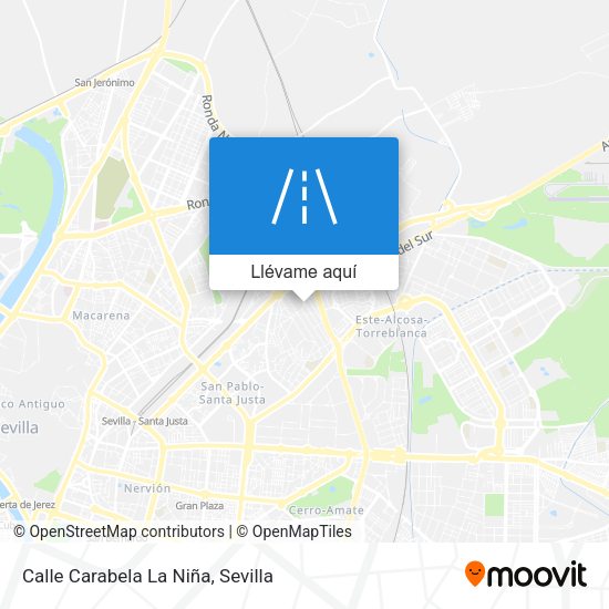 Mapa Calle Carabela La Niña