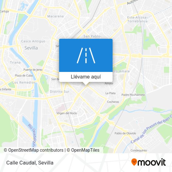 Mapa Calle Caudal