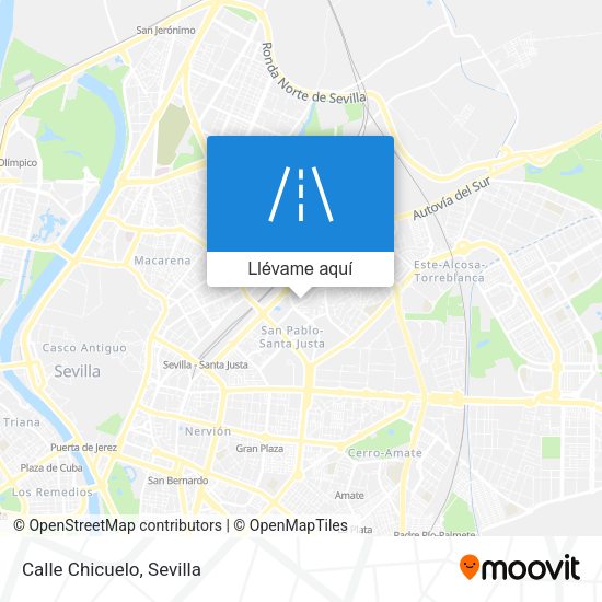 Mapa Calle Chicuelo