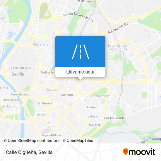 Mapa Calle Cigüeña