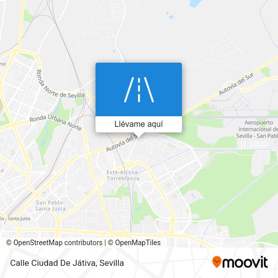 Mapa Calle Ciudad De Játiva