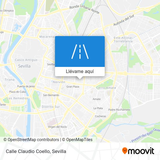 Mapa Calle Claudio Coello