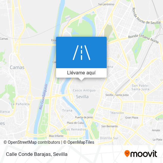 Mapa Calle Conde Barajas