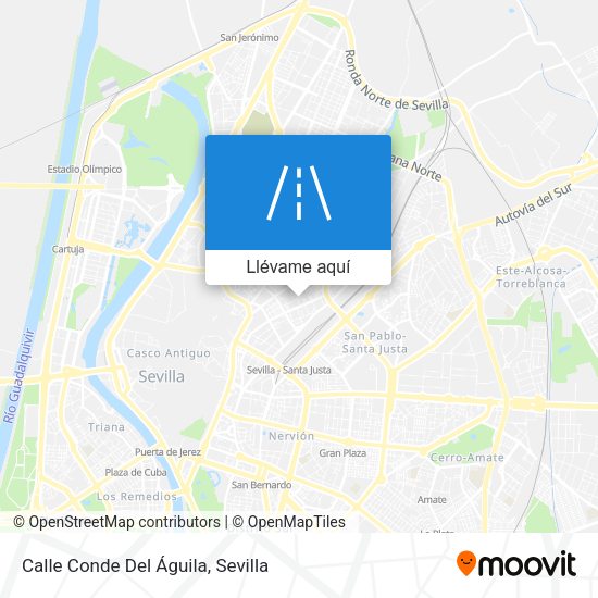 Mapa Calle Conde Del Águila