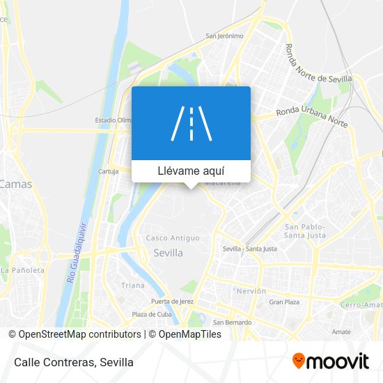 Mapa Calle Contreras