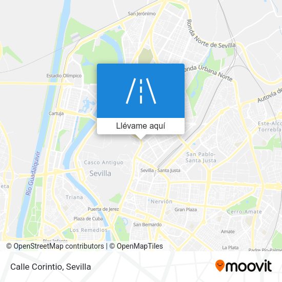Mapa Calle Corintio