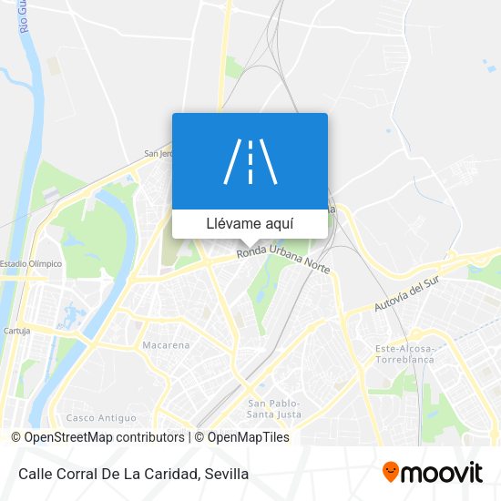 Mapa Calle Corral De La Caridad