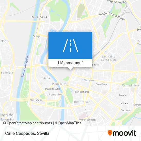 Mapa Calle Céspedes