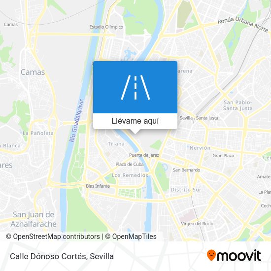 Mapa Calle Dónoso Cortés