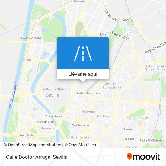 Mapa Calle Doctor Arruga
