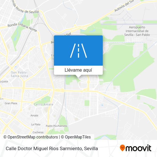Mapa Calle Doctor Miguel Rios Sarmiento