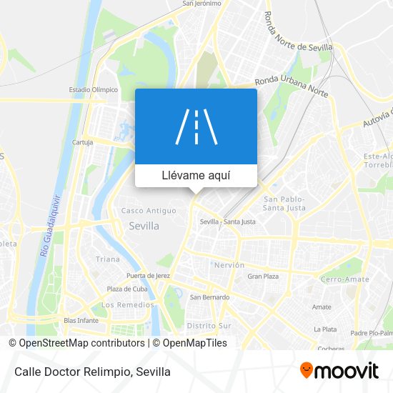 Mapa Calle Doctor Relimpio