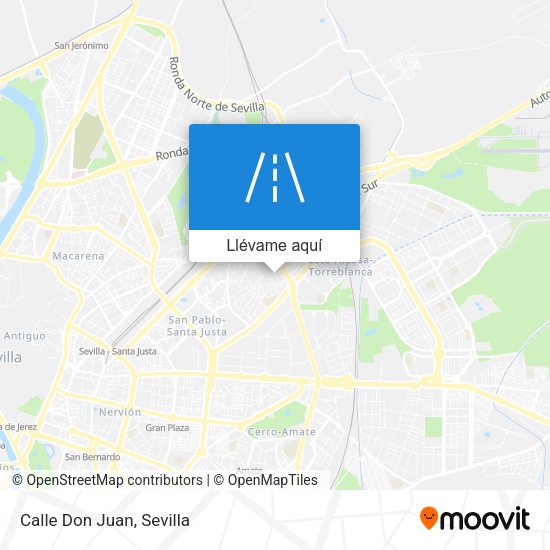 Mapa Calle Don Juan