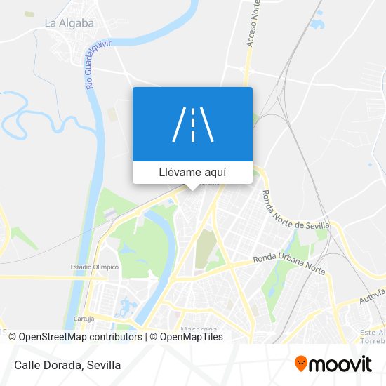 Mapa Calle Dorada