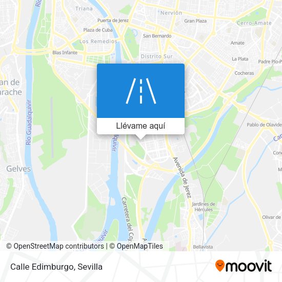 Mapa Calle Edimburgo