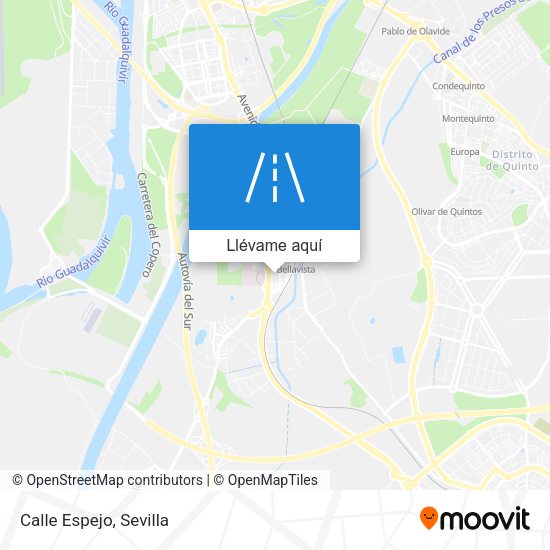 Mapa Calle Espejo