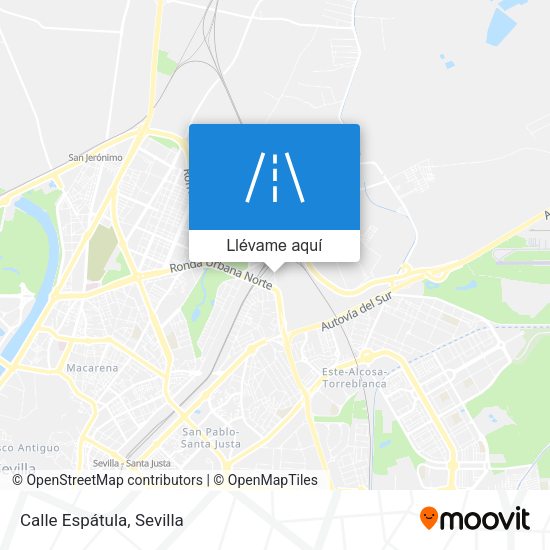 Mapa Calle Espátula