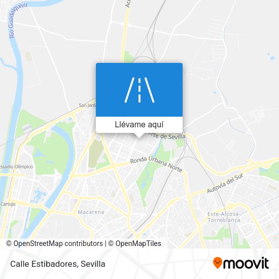 Mapa Calle Estibadores