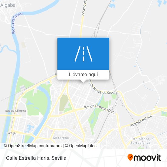 Mapa Calle Estrella Haris