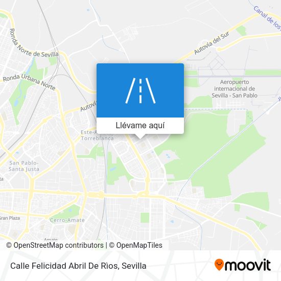 Mapa Calle Felicidad Abril De Rìos