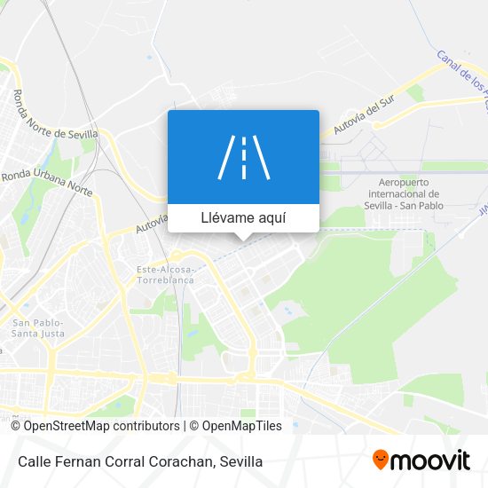 Mapa Calle Fernan Corral Corachan