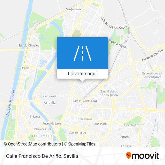 Mapa Calle Francisco De Ariño