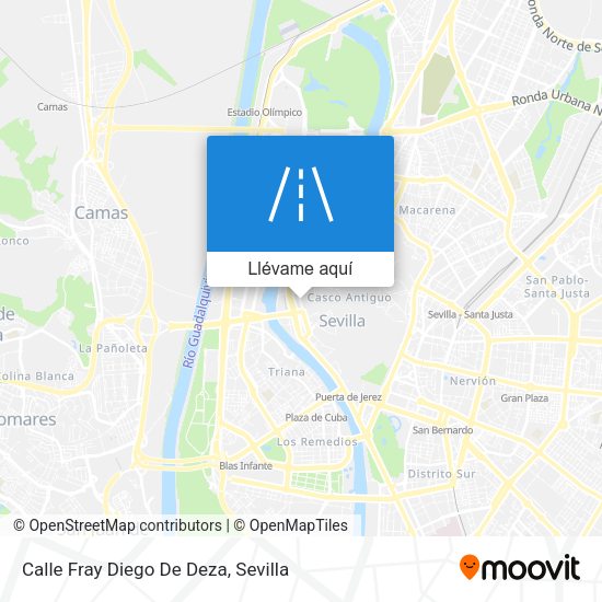 Mapa Calle Fray Diego De Deza