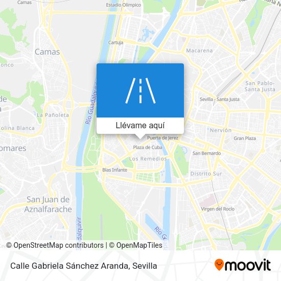 Mapa Calle Gabriela Sánchez Aranda