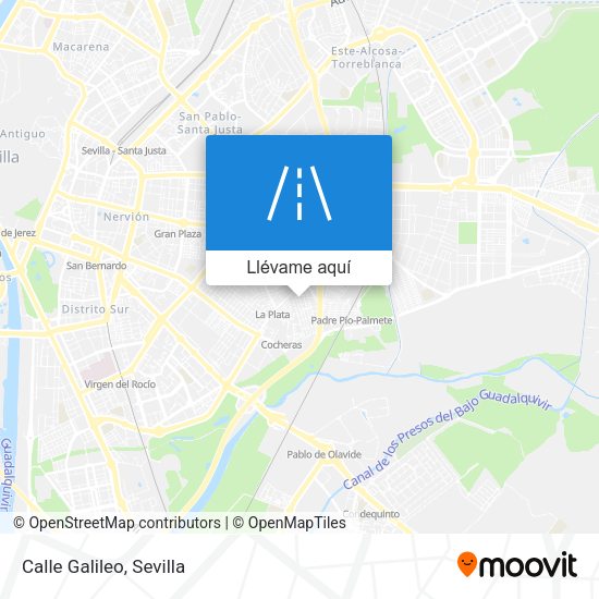 Mapa Calle Galileo