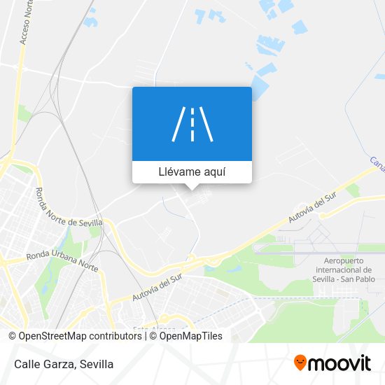Mapa Calle Garza