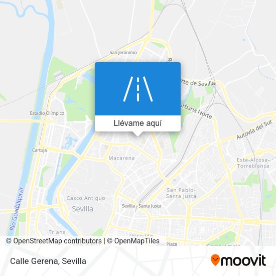 Mapa Calle Gerena