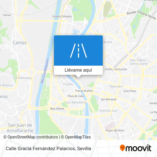 Mapa Calle Gracia Fernández Palacios