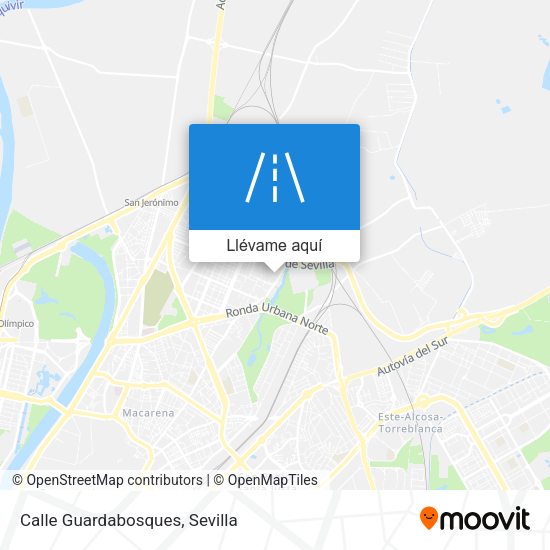 Mapa Calle Guardabosques