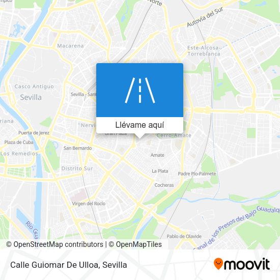 Mapa Calle Guiomar De Ulloa