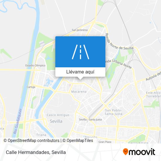 Mapa Calle Hermandades