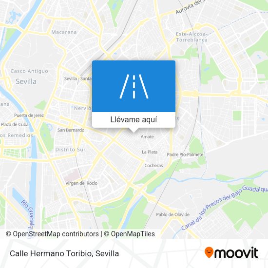 Mapa Calle Hermano Toribio