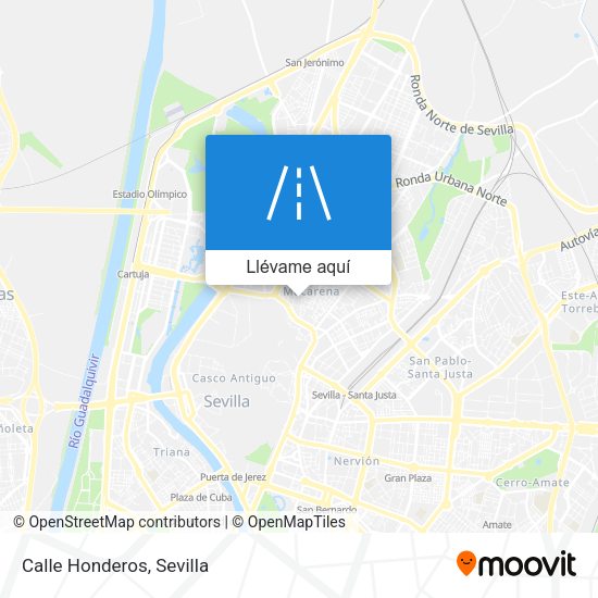 Mapa Calle Honderos