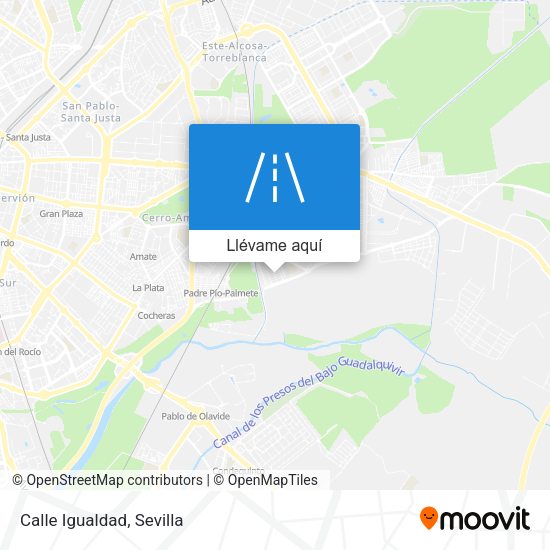 Mapa Calle Igualdad