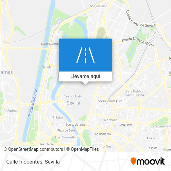 Mapa Calle Inocentes