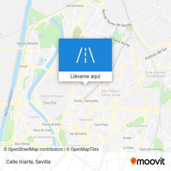 Mapa Calle Iriarte