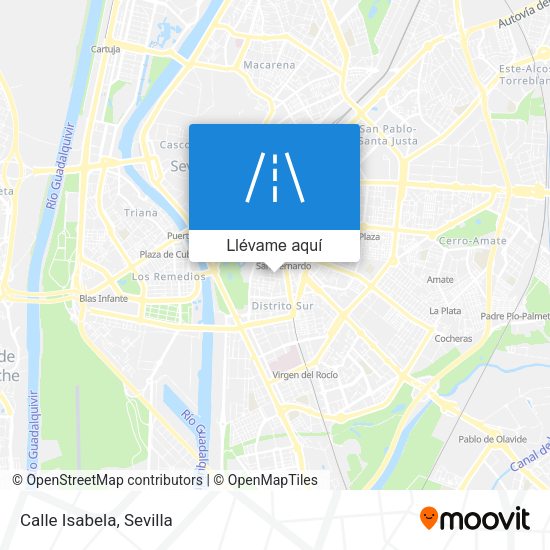 Mapa Calle Isabela