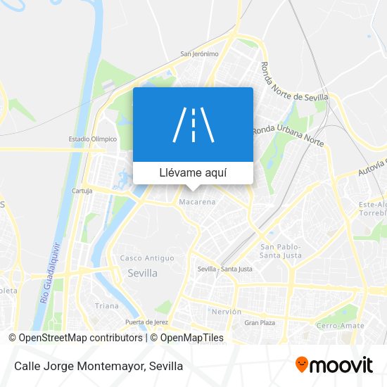 Mapa Calle Jorge Montemayor