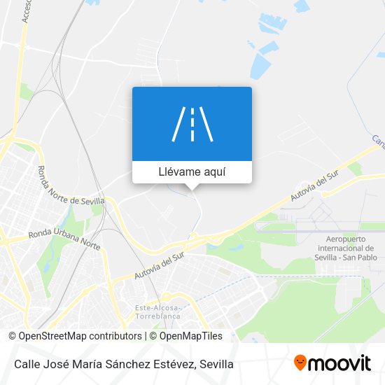 Mapa Calle José María Sánchez Estévez